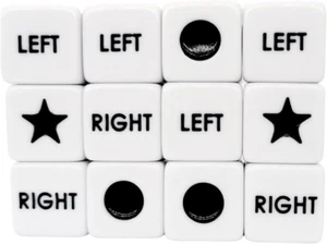 Left Right Center Dice Only, 12 Dice for Left Right Center Game - Picture 1 of 6