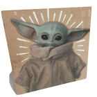 Disney Star Wars Mandalorian Grogu Child 6"x6"  Wall Sign Baby Yoda