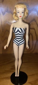 ORIGINAL 1959 Vintage #3 Blonde  Barbie PLUS midge & others + accessories! RARE - Picture 1 of 13