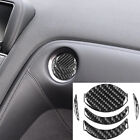 4PCS Carbon Fiber One Air Vent Outlet Trim Sticker For Nissan GT-R R35 2008-16