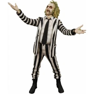 Neca Beetlejuice (1988) Talking Striped Suit Beetlejuice 1:4 Scale Action Figure - Picture 1 of 1