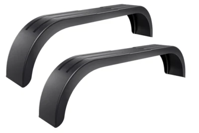 2 x Garde Boue Tandem 24/150 pour remorque / Ailes en plastique DOMAR 240/1500
