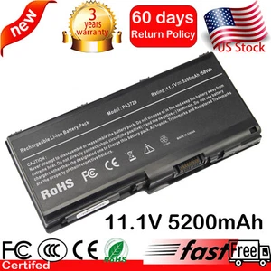 Battery For Toshiba Satellite P500 P505 P505D Qosmio X500 X505 PA3729U-1BRS/1BAS - Picture 1 of 6