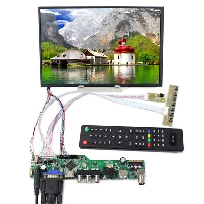 HD VGA AV USB RF LCD Controller Board 10.1" 1280X800 Backlight LVDS LCD Screen - Bild 1 von 4