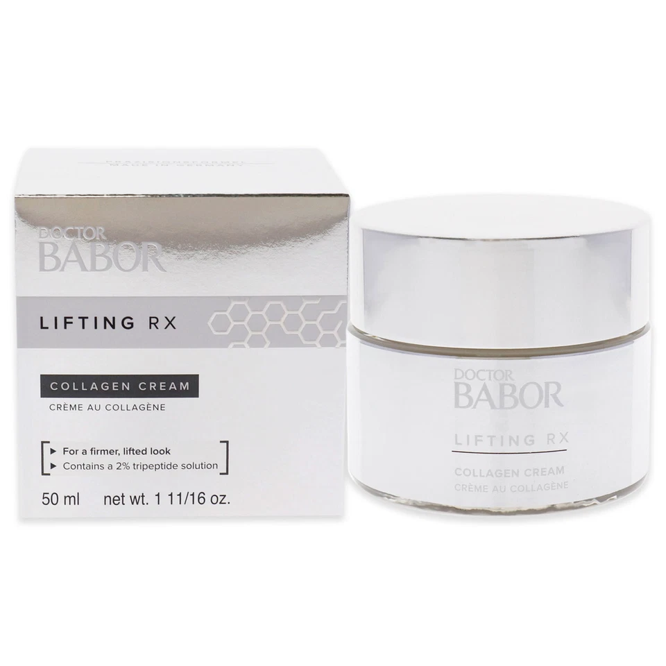 DOCTOR BABOR LIFTING RX, Hyaluronic Acid Moisturizer and Anti-Wrinkle Skin, Collagen, Vegan Firming Cream - 1.69 Fl Oz