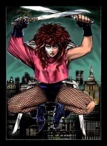 1994 Flair Marvel Universe Trading Card - Typhoid Mary #62 - Bild 1 von 2