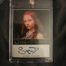 2014 Game of Thrones Season 3 AUTOGRAPH card - Sophie Turner as Sansa Stark