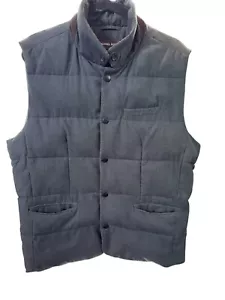 Michael Kors Grey Puffer Men’s Vest Size Large - Picture 1 of 6