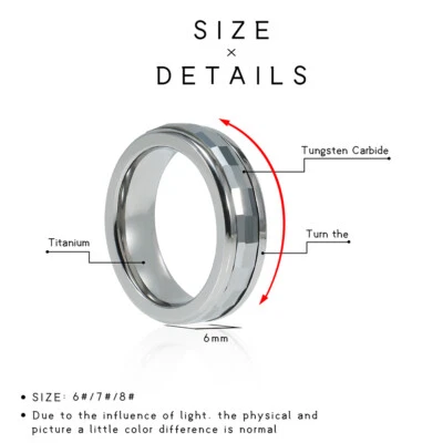 Silver Wedding Bands Mens Rings Fashion Rings Engagement Rings Comfort Fit - Image 1 of 4