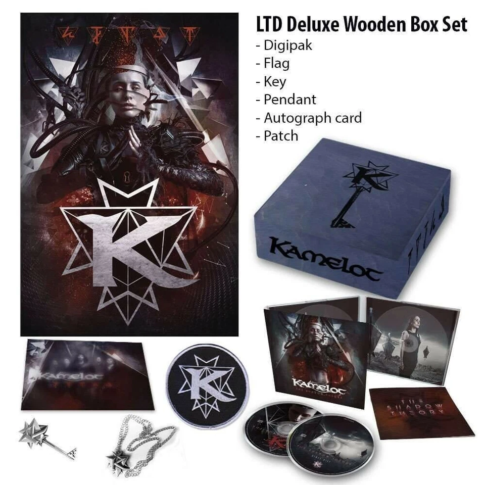 Kamelot - The Shadow Theory (Ltd. 2CD Wooden Boxset Edition) - Bild 1 von 1