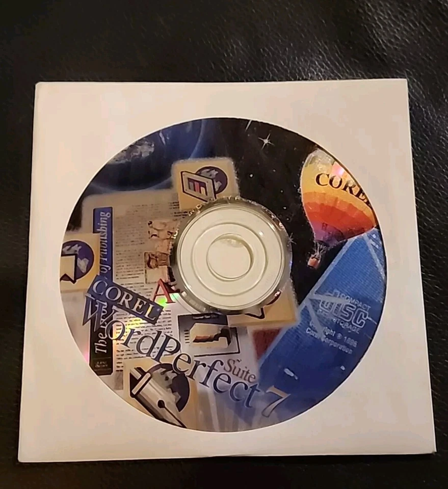 Corel WordPerfect Suite 7 for Windows 95 - Disc Only In Mint Condition  - Image 1 of 1