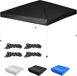 10×10 Canopy Replacement Top Cover, Pop up Canopy Tent Cover for Straight Leg Fr - Picture 1 of 12