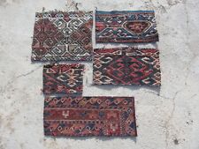 turkish soumakh kilim remnants to frame, old rug, vintage rugs, rare rugs