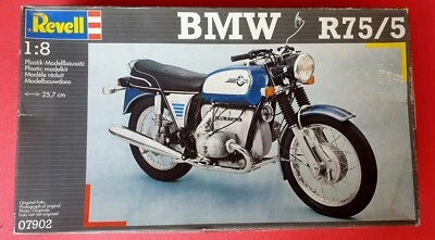 BMW R75-5 (Revell) - moto da montare - confezione nuova - Immagine 1 di 3
