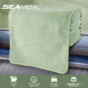 600GSM Microfiber Car Wash Drying Towel Auto Detailing Cleaning Cloth No Scratch - Picture 1 of 11