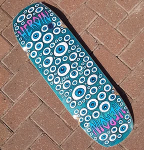HEROIN SKATEBOARDS - Doble Pala Skateboard Deck - 9.5" Azul - Imagen 1 de 4