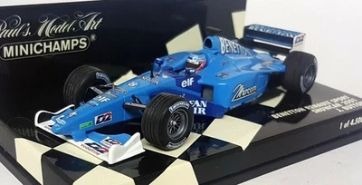 Minichamps 1/43 Scale 430 010098 Benetton Renault Sport Showcar J. Button 2001 - Image 1 of 4