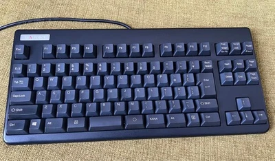 Topre Realforce Mechanical Keyboard English Layout Minimal Wear Black - Image 1 of 2