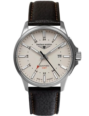 Bauhaus 2868-5 Orologio Uomo Aviation Automatico Titanio 42mm 10ATM - Immagine 1 di 2