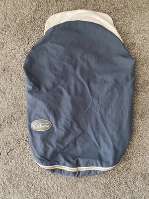 JJ Cole Collections BundleMe Lite Car Seat Cover – Navy / Cream - Image 1 of 4