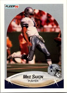 1990 Fleer #394 Mike Saxon - Picture 1 of 2