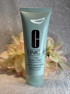 Clinique 7 Day Scrub Cream Rinse-Off Formula 3.4 oz 100ml Full Size NWOB FreeSh - Picture 1 of 1