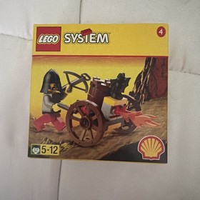 LEGO Castle Fright Knights Fire Cart (2538), New in Sealed Box VINTAGE RARE