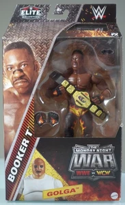 WWF WWE Elite Mattel Figur Monday Night War Serie 6 Booker T mit BAF - Bild 1 von 2