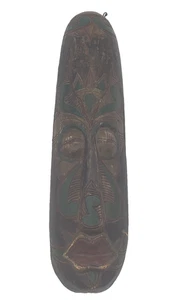 Stammesschamane afrikanische/indonesische Holz geschnitzte Maske - Home Boho Dekor - 20 Zoll - Bild 1 von 2