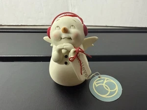 Dept 56 Snowpinions BELIEVE Snowman Angel Christmas Ornament New with Tags 2010 - Picture 1 of 5