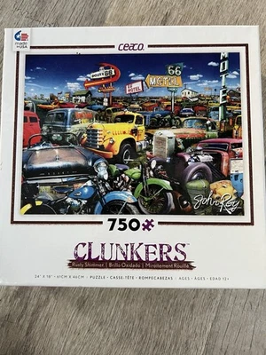 Rompecabezas Ceaco Clunkers Rusty Shimmer, rompecabezas JIgsaw 750 piezas Foto 1 de 4