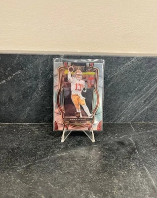 2022 Panini Select - #213 Brock Purdy Club Level Base Rookie - Image 1 of 2