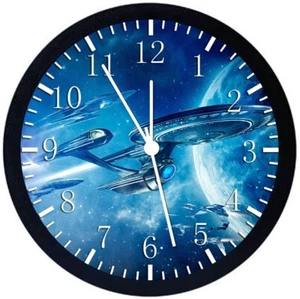 Star Trek Wall Clock 12" Large Personalized option with adding names E262 - Picture 1 of 6