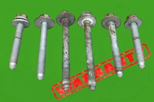 2007-2015 audi q7 front sub frame subframe carrier bolt set of 6 bolts - Picture 1 of 6