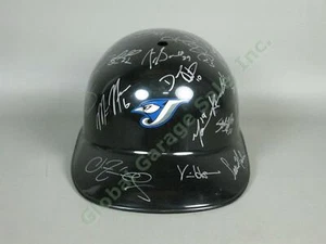 2010 Auburn Doubledays Team Signed Baseball Helmet NYPL Toronto Blue Jays NR - Picture 1 of 6
