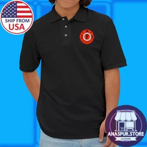 Fire Fighter International Association Herren schwarz Größe S-3XL - Bild 1 von 2