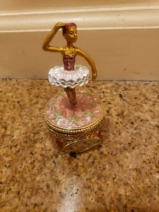 Things Remembered BALLERINA Music Box Works 4" - Picture 1 of 9