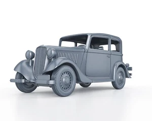 WWII ITALIAN - FIAT 508C BALILLA - 1/56 1/72 1/87 1/100 3D PRINTED - Imagen 1 de 4