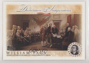 2006 Topps Declaration of Independence William Paca