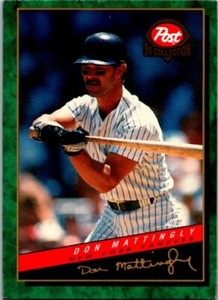 1994 Post Cereal #2 Don Mattingly Yankees