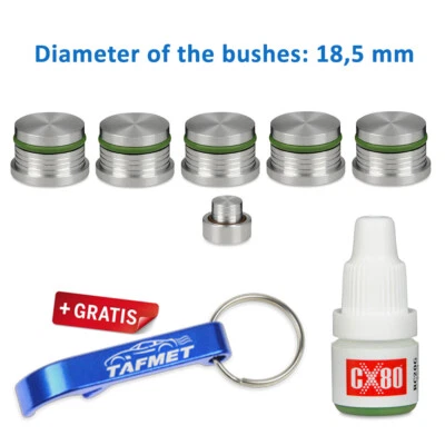 18,5 mm Runner Swirl Flap Repair Set for Fiat Alfa Romeo Lancia 2.4 20V JTD - Image 1 of 4