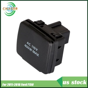 Rear Center Console Power Outlet 110V 150W For 2011-2016 Ford F150 FL3Z-19N236-A - Picture 1 of 9