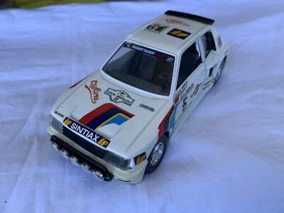 Peugeot 205 Turbo Burago 1:25 No Mebetoys Politoys Polistil  - Immagine 1 di 4