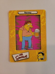 2000 Artbox The Simpsons Film Cardz #32 - Barney