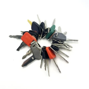 24 Heavy Equipment / Construction Master Key set Fit Volvo CAT Kubota Bobcat JCB - Picture 1 of 4