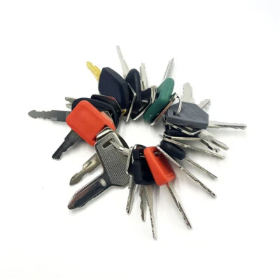 24 Heavy Equipment / Construction Master Key set Fit Volvo CAT Kubota Bobcat JCB - Image 1 of 4