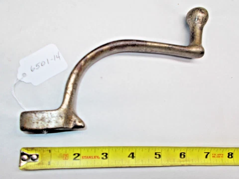 Shaker Handle, Vtg. Coal / Wood Stove Shaker Handle, Fits 21/32 x 1-1/16" Shaft Cover