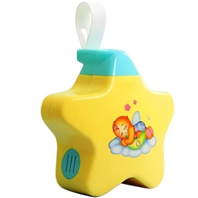 PLUSPOINT Stars Projector with Lights Melodious Lullaby Sound Sleeping Night Toy - Image 1 of 4