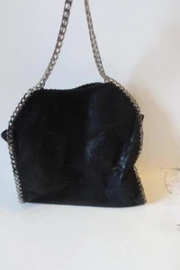 Womens 3am Forever Black Tote Chain Shimmer Bag* - Picture 1 of 9