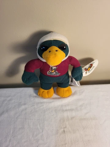 Quad City Mallards Mascot Mo Mallard Beanie Doll 6.5" UHL Cover